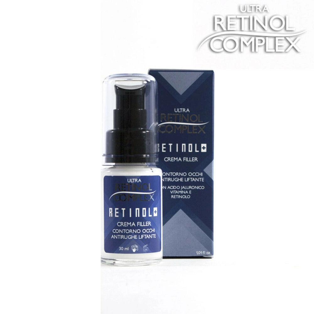 Trade Shop - Retinol Complex Crema Filler Contorno Occhi Antirughe Retinolo Acido Jaluronico -