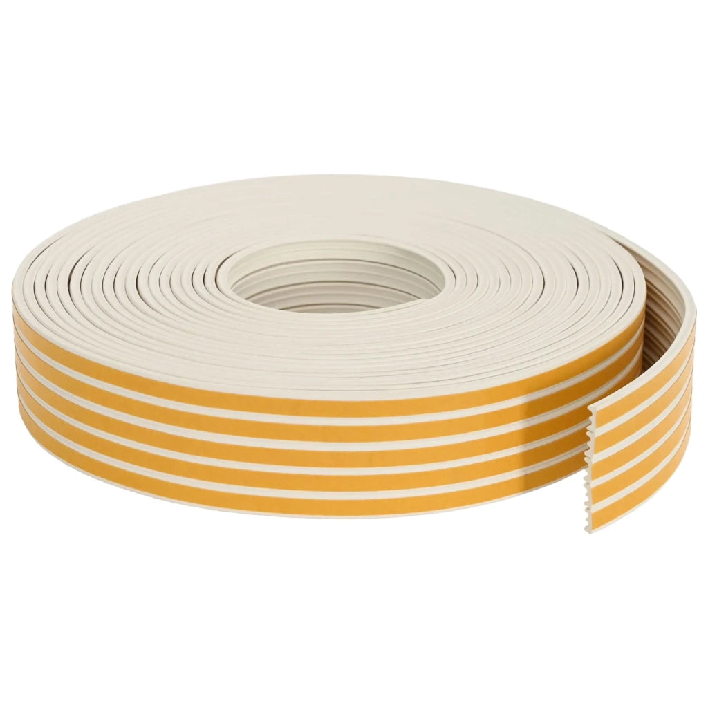 Nastro adesivo per finestre Bianco 15 x 8 mm 12 m Schiuma EPDM 42038094
