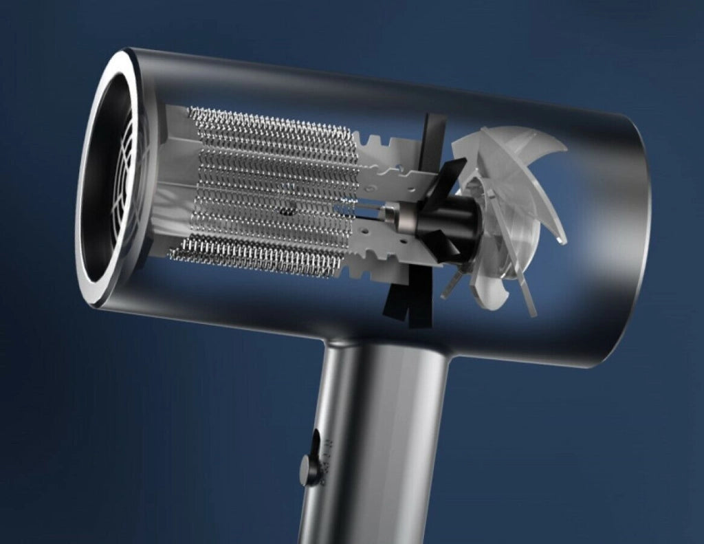Asciugacapelli phon capelli 3800W 3 temperature 2 velocità con beccuccio FO-J48