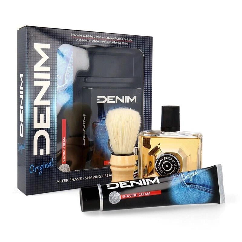 DENIM SHAVING PACK ORIGINAL AFTER SHAVE - SHAVING CREAM