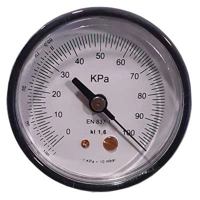 VACUOMETRO DI RICAMBIO DM 63  1/8     MADE IN ITALY