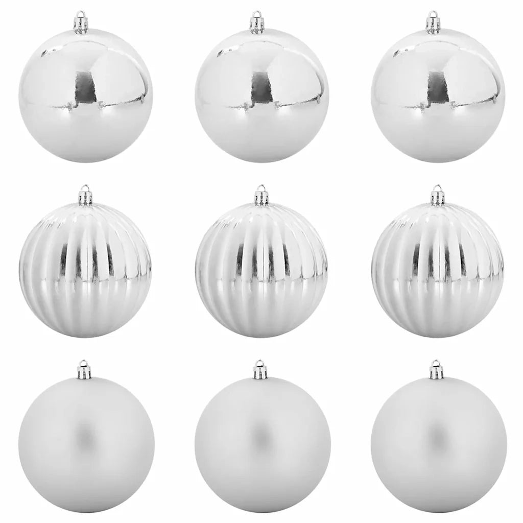 Set di palline di Natale XL 9 pcs Argento Plastica 42018874