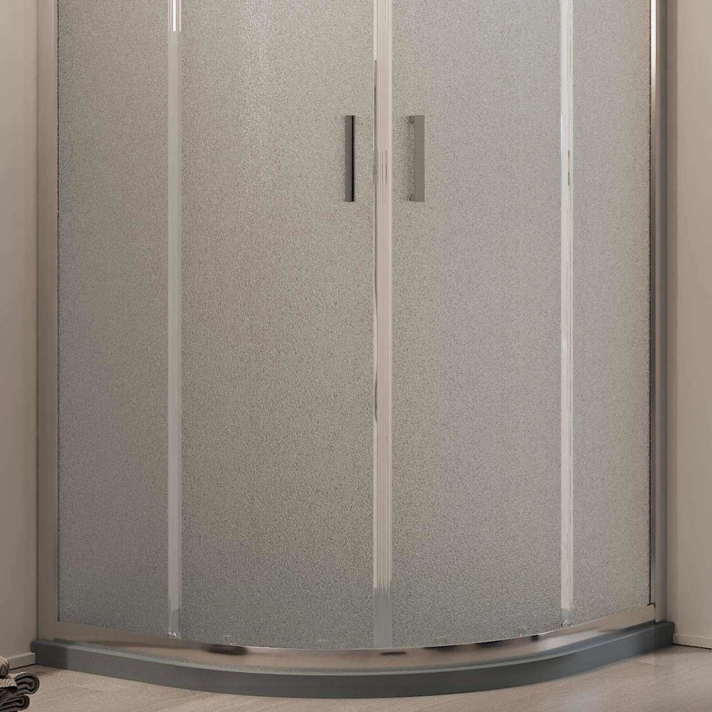 Box Doccia Semicircolare 90x90 H185 Stampato C 6mm mod. Ready