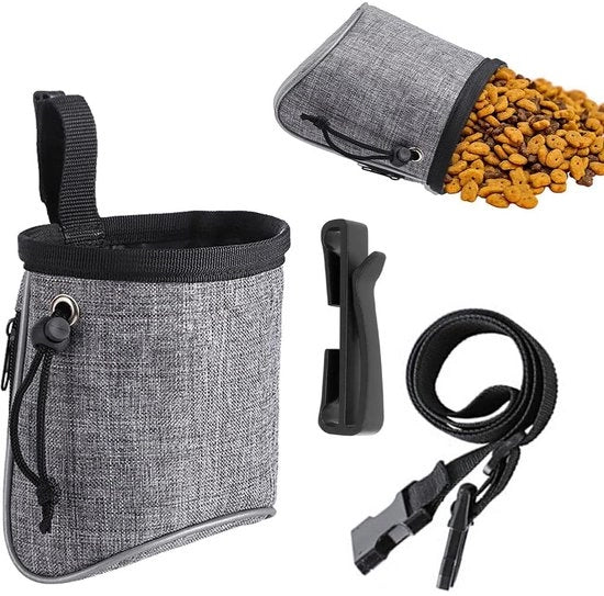 Borsa di snack per cani multifunzionale