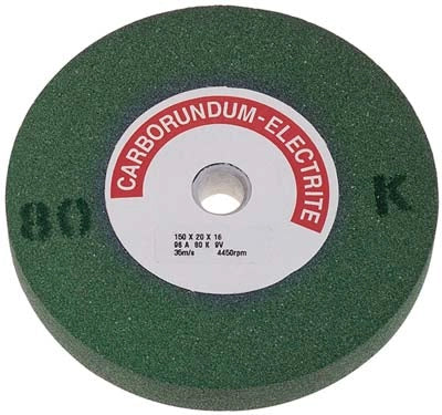 MOLA ABRASIVA X SGROSSO SINTETICA PG  GRANA 80 MM 200X20 F.MM 20 VERDE