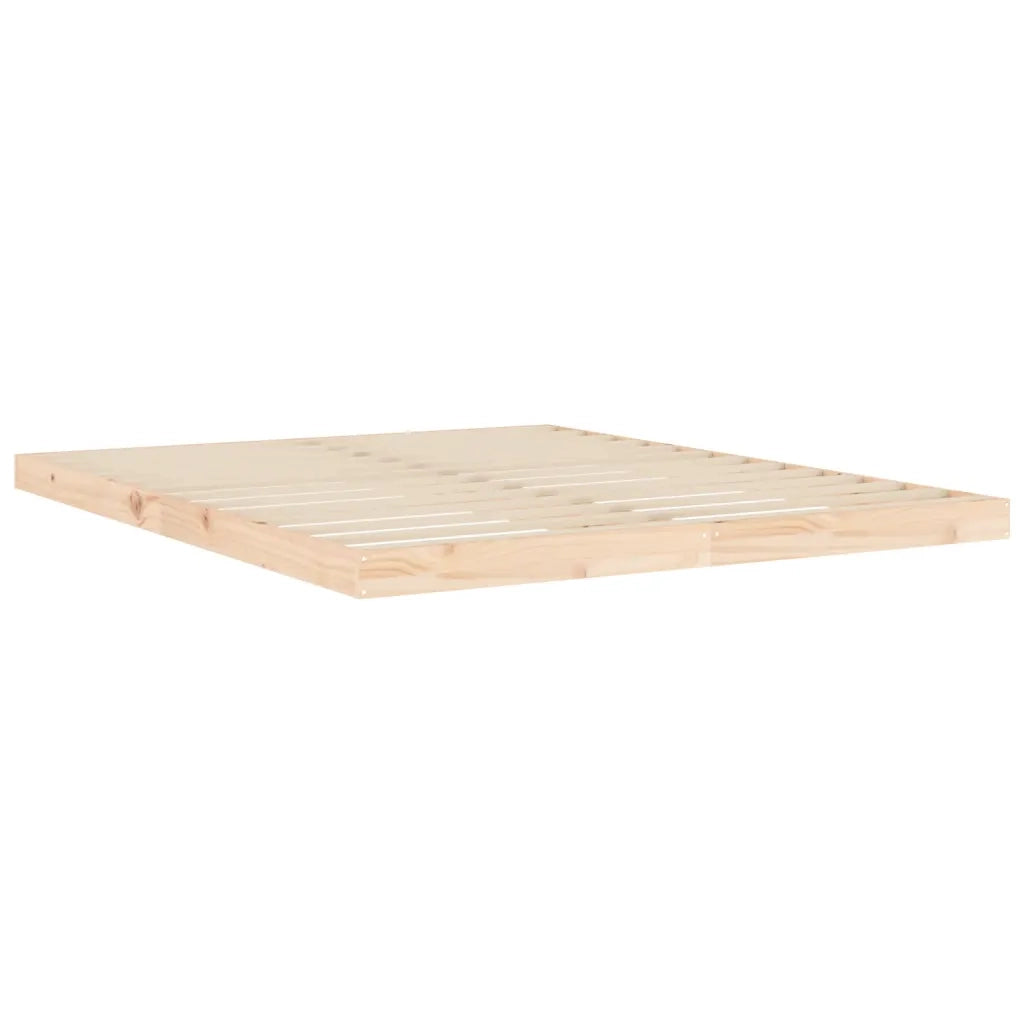 Giroletto senza Materasso 160x200 cm in Legno Massello di Pino 823434
