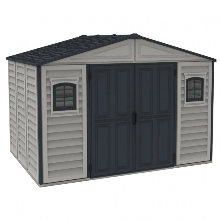Casetta in PVC WoodBridge  V2 10,5'x8' Ezooza 319 x 240 x 233 cm319 x 240 x 233 cm