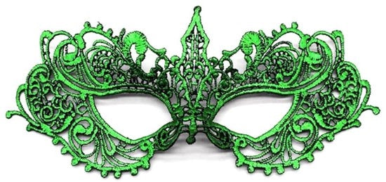 Maschera a forma di maschera veneziana - Set di 9 colori - Ideale per feste e occasioni speciali - Uso per bambine e adulti