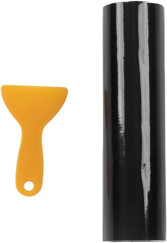 Vetrata universale in PVC per auto - Protezione UV - Nero lucido - Superficie - Risparmio solare - Impermeabile all'acqua - Adatto per auto - Vetrata universale in PVC per auto.