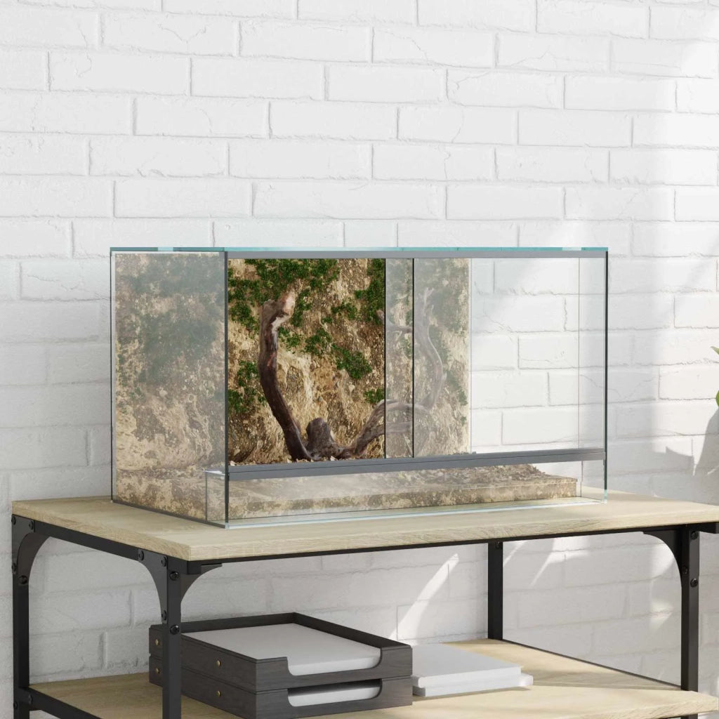 Terrario con archiviazione Trasparente 50 x 30 x 30 cm Vetro