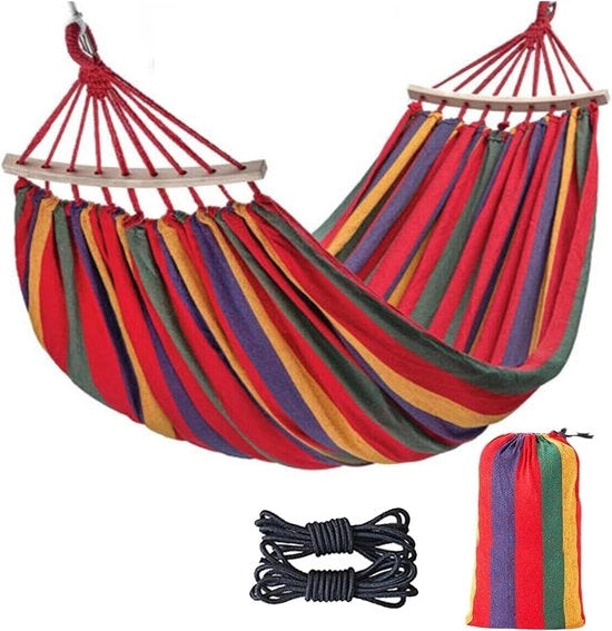 Ombrello da 270 x 150 cm con Barre di Spreading - Tessuto di Canapa Durevole Rafforzato, Nodo in Metallo, Capacità di Carico 550lbs per Campeggio all'Aperto in Giardino, Giardino, Foresta, Spiaggia