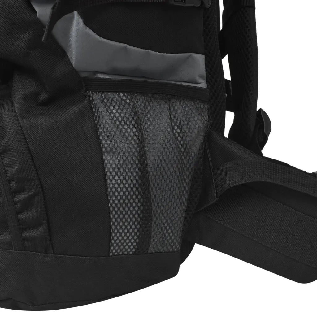 Zaino da Escursioni XXL 75 L Nero e Grigio 91106