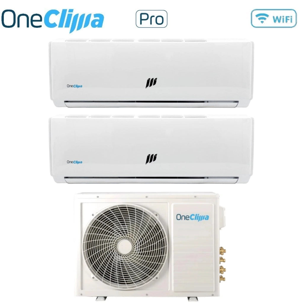 Condizionatore Dual Split OneClima Pro 9+18 con MLT21x3/Y24 R-32 Wi-Fi Optional