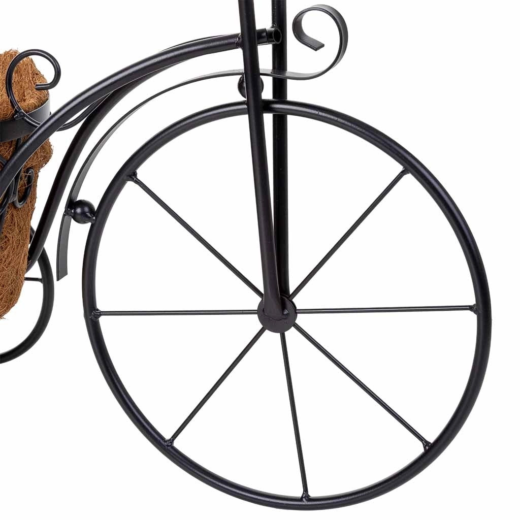 Portavaso per bicicletta nero, 46x20x35h cm