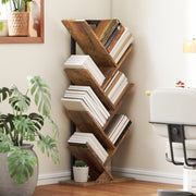 LIBRERIA ad albero 50x24x109 cm Legno Marrone Rustico