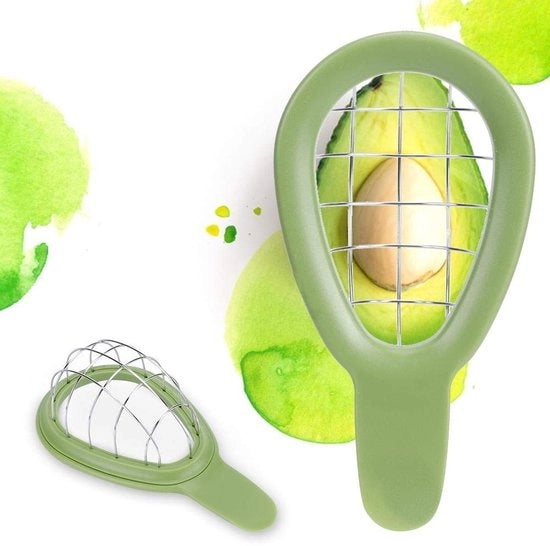Cubatore di Avocado per Ristorante - Macchina per Tagliare Avocado - Ergonomica e Comoda - Gadget per la Cucina per Insalate - Resistente al Lavastoviglie - Certificato ...