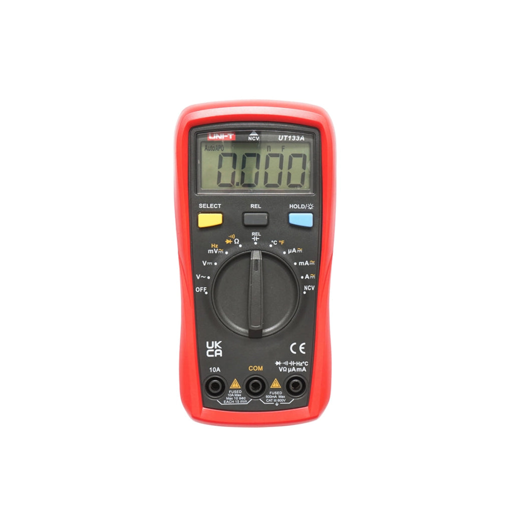 Multimetro digitale universale con 8 funzioni UT133A, UNI-T