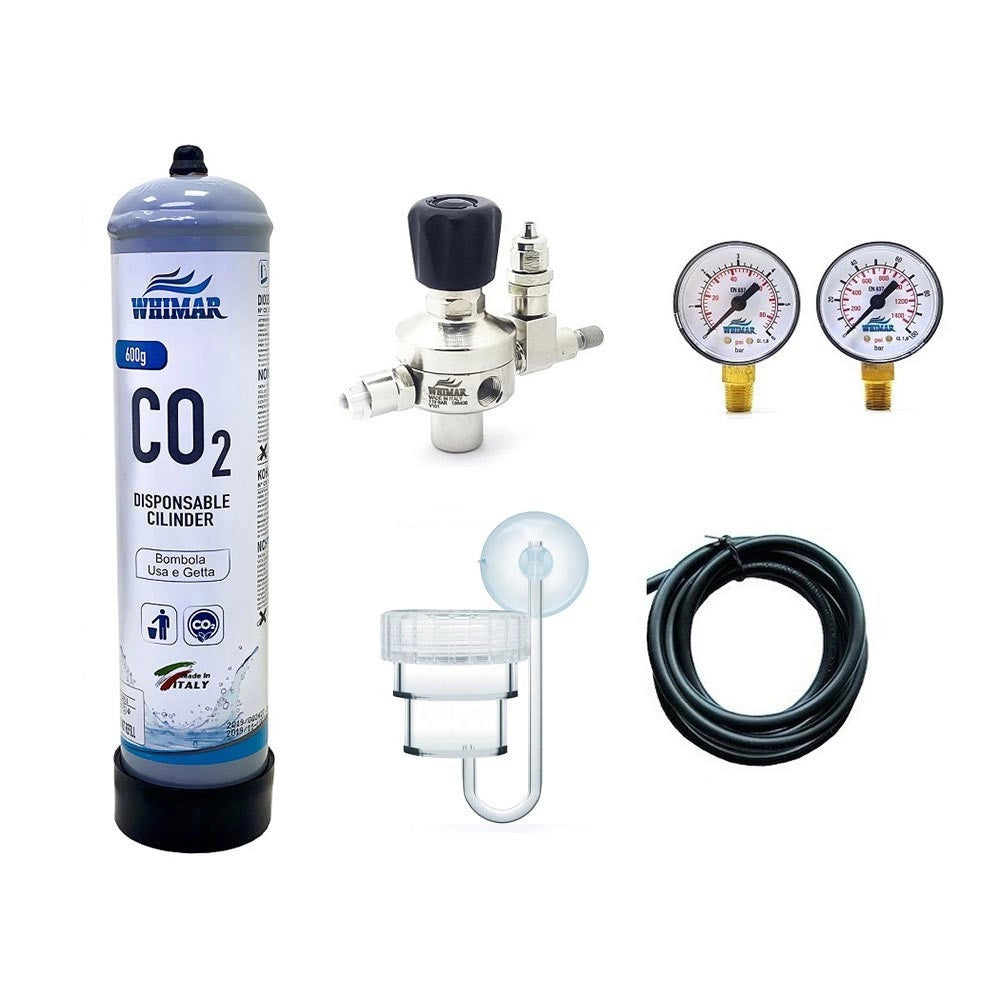 Whimar Primus CO2 System 600gr versione Complete con diffusore e manometri