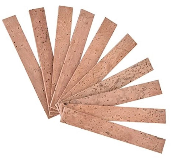 Set di riparazione per cura di legno - 10 pezzi - Accessorio per bruciatore di legno - Striscia di tasti - Rietbinder - Leggero e soffice - Cura per clarinetto