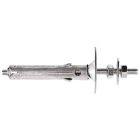 TASSELLO IN ACCIAIO CON VITE DOPPIA 'DY05' Vite M5 - Ø 9x40 mm - 100 pezzi- TECFI