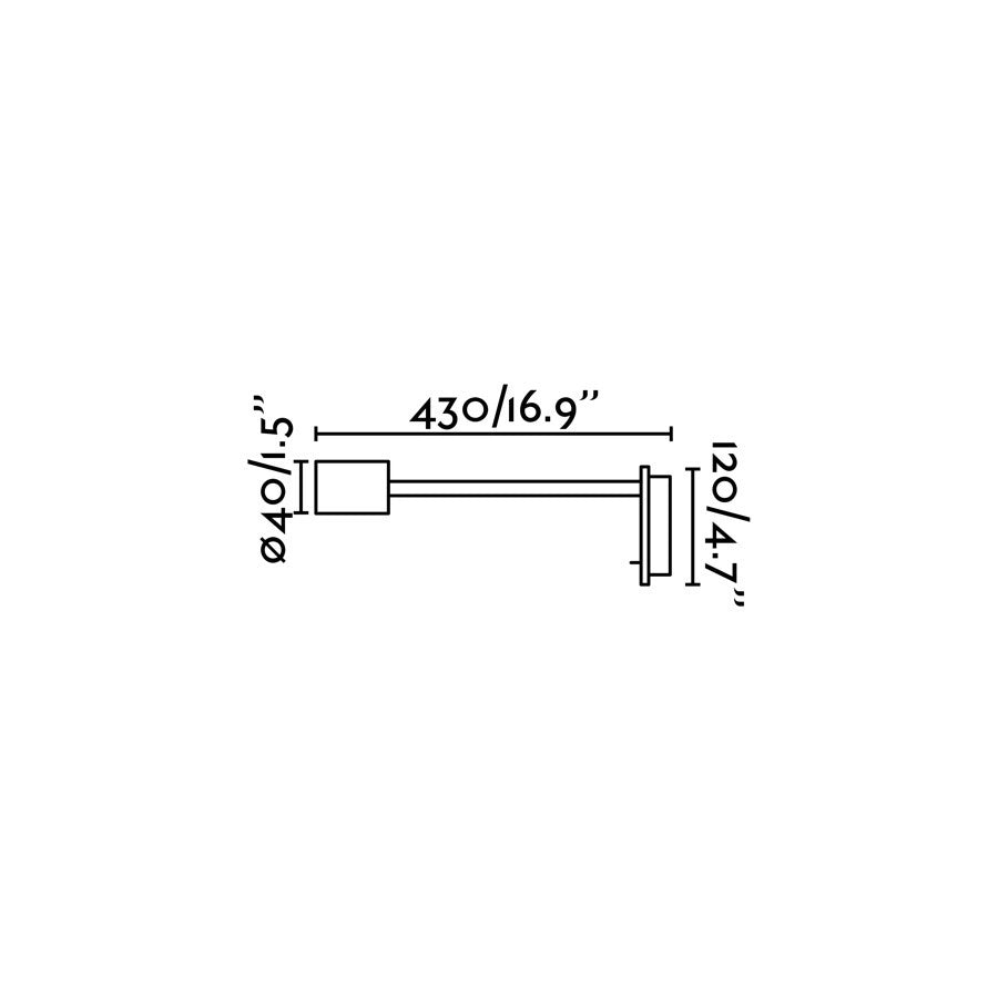 LESER, Applique a LED Direzionabile per Interni, Faro Barcelona