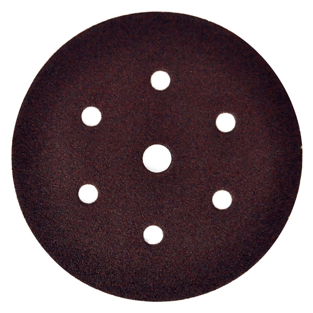 50pz disco in carta velcrato 'p64e' 7 fori ã¸ mm 150 x14 - grana 40 cod:ferx.5041350nlm