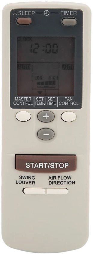 Pulsante Remoto di Controllo per Climatizzatore - Adatto per Fujitsu - Pulsante Remoto di Ricambio - Accessorio Utile -