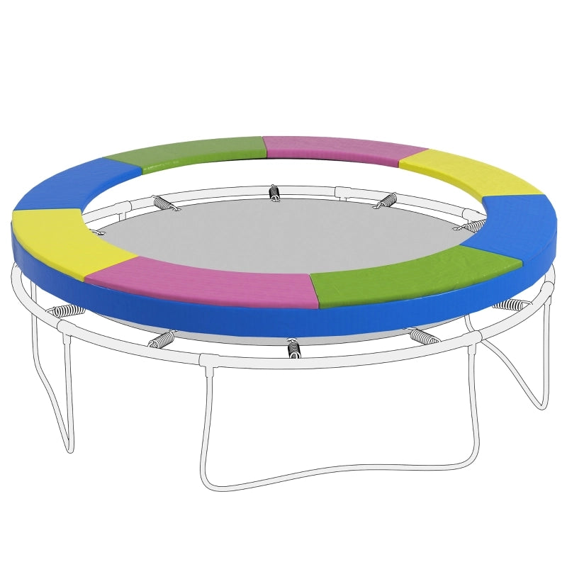 Copertura perimetrale per trampolino ?244 cm, protezione UV, resistente alle intemperie, durevole e robusta, accessorio per trampolino