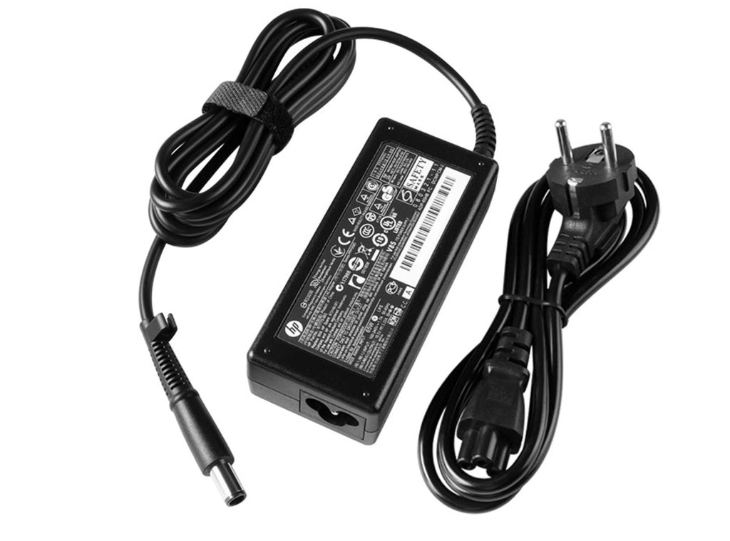 Alimentatore originale HP PPP009D 19.5V 3.33A 65W connettore 7.4 x 5.0mm completi di cavo alimentazione schuko - Demo