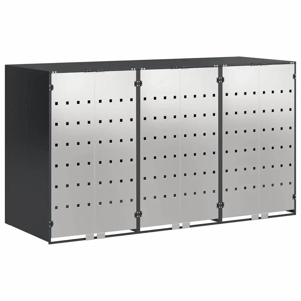 Contenitore per Rifiuti per 3 Bidoni 340 x 77.5 x 115.5 cm 3394779