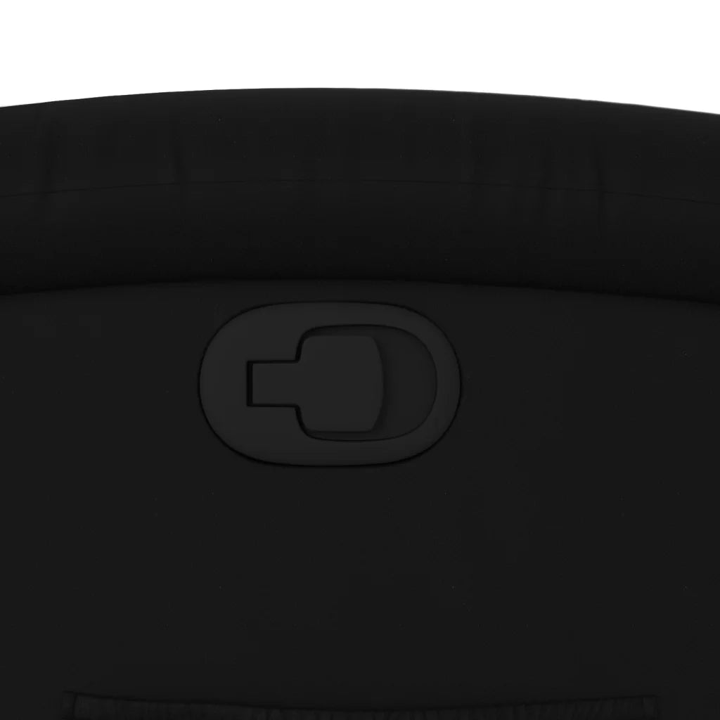 Poltrona reclinabile in Similpelle Nera 3205896
