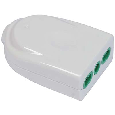 PRESA MOBILE GARANTI - BIANCO 2P+T 16A BIPASSO- 10 pezzi