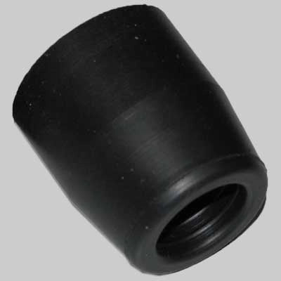 MANICOTTO IN GOMMA NERA PER GIUNZIONE CANOTTI RIDOTTO  Ø 32 x 26     MADE IN ITALY