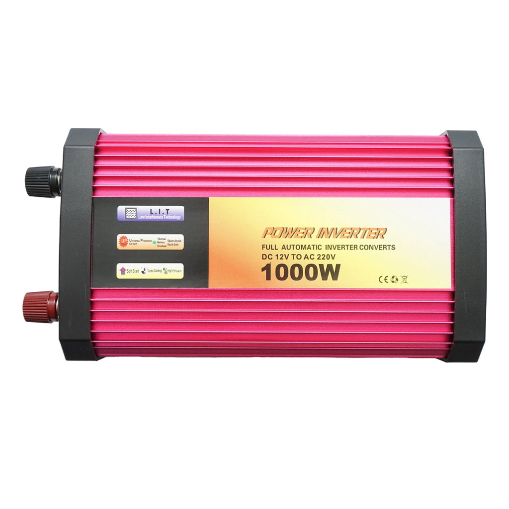 Inverter 12V-220V 1000W con USB 5V 1A
