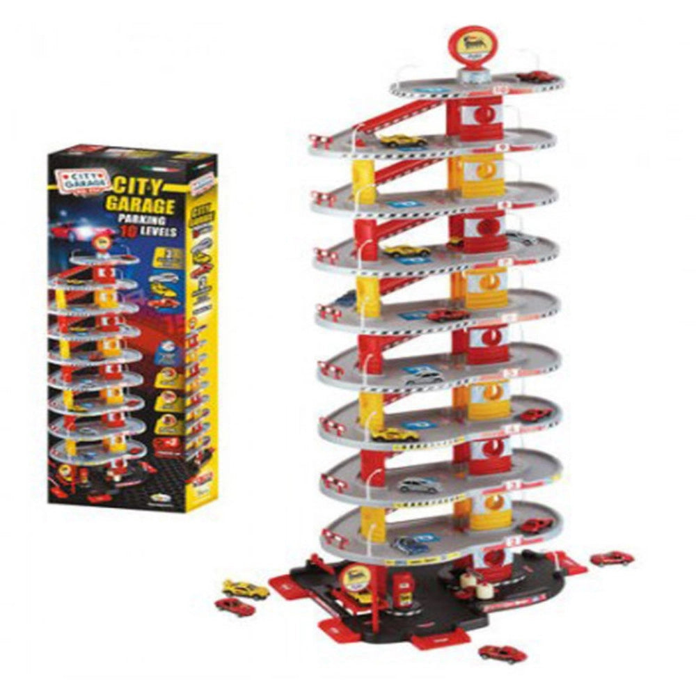 Trade Shop - City Garage Parcking Parcheggio Levels 10 Livelli Multipiano Giochi Per Bambini -