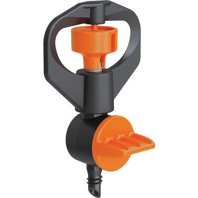 MICROIRRIGATORE ROTANTE + RUBINETTO SELF CLABER - RAINJET 91249 360  ° LT/H 165 1/4 CF=PZ 5- 10 confezioni