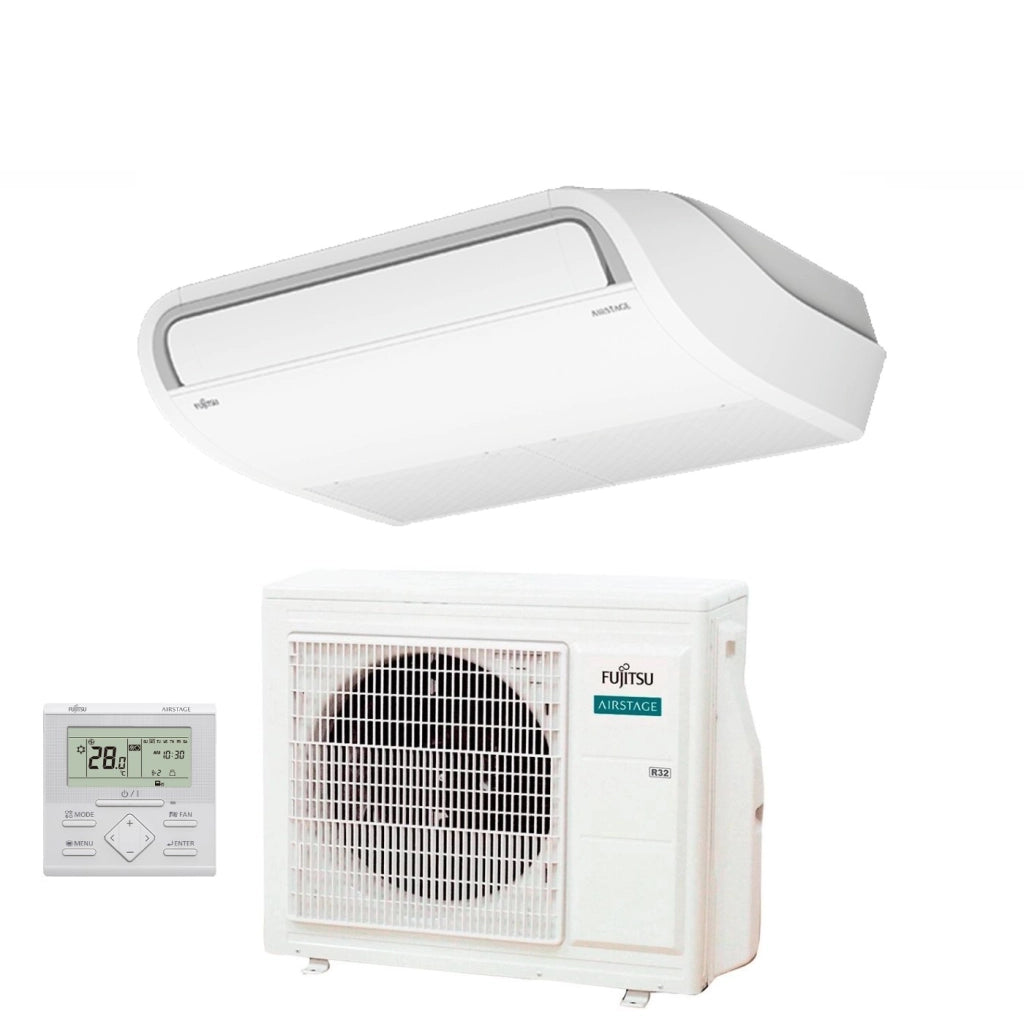 Condizionatore Fujitsu Soffitto serie KR ECO 36000 Btu ABEG36KRTA R-32 Trifase Wi-Fi Optional