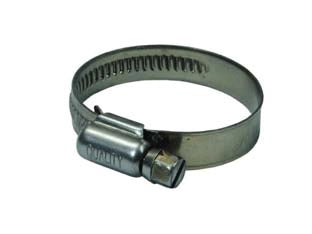 FASCETTA STRINGITUBO IN ACCIAIO INOX AISI 304 MM.10- - ø mm.10/16 - 100 pezzi QUALITY