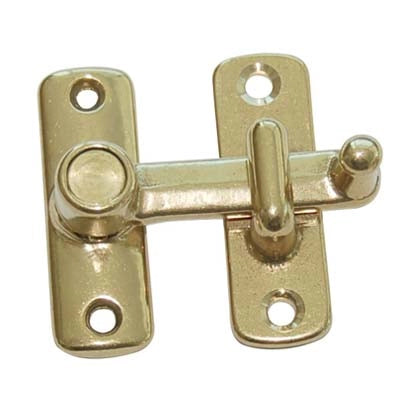 TAVELLINO A SCATTO OTTONE LUCIDO - MM 16X50 H.MM 19 + INCONTRO MM 16X50 I.MM 10- 10 pezzi