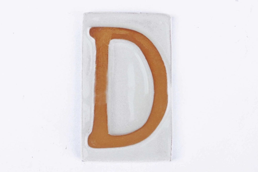 Lettera Numero Civico In Terracotta D Cm 5 Altezza 8 Set 5 Pezzi - Masidef