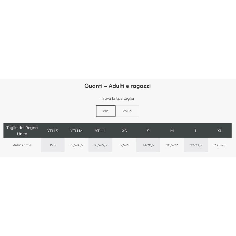 GUANTI INTERI PERFORMANCE TG. XL
