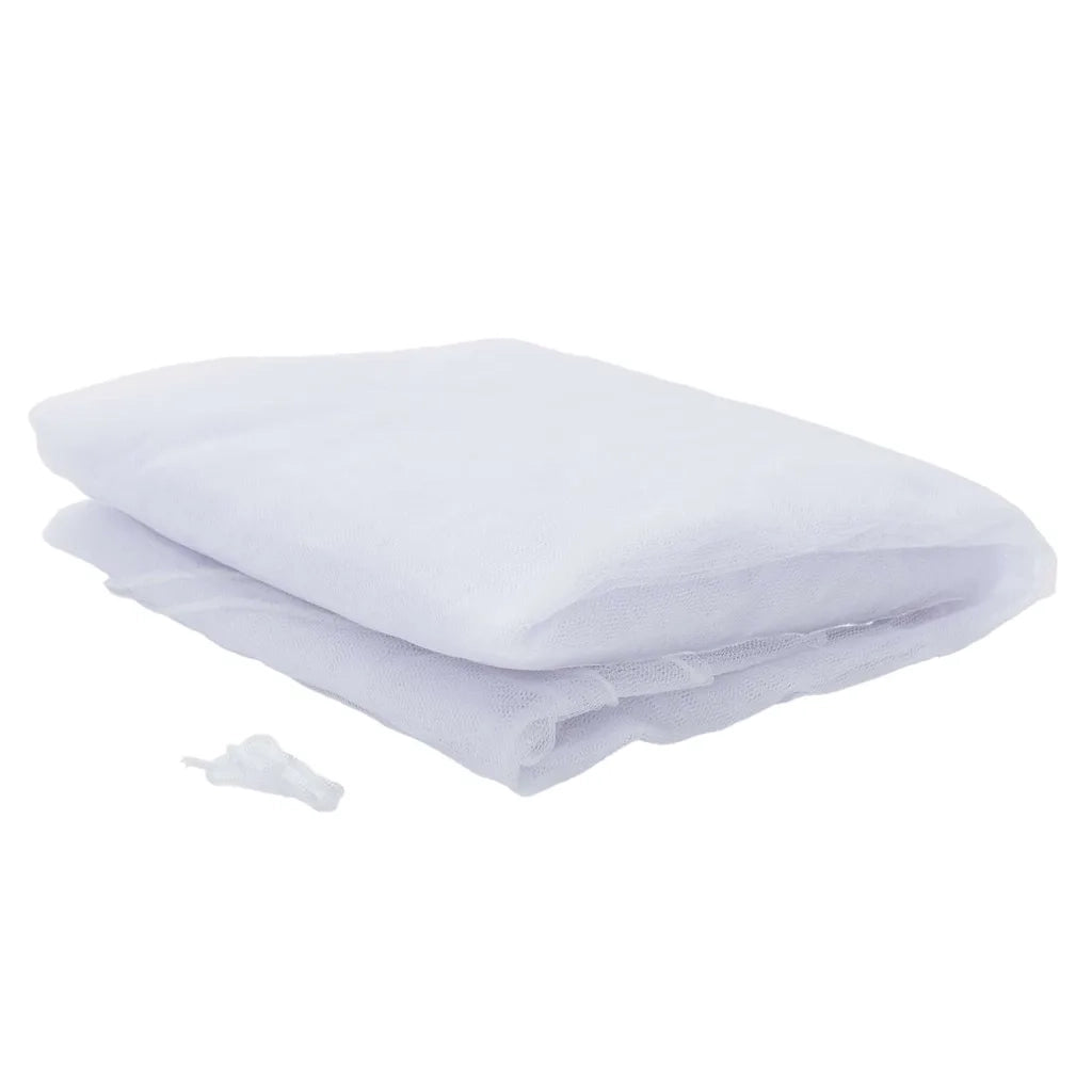 Zanzariera per Esterni 220 Maglie Bianca 300x300x200 cm 4010037
