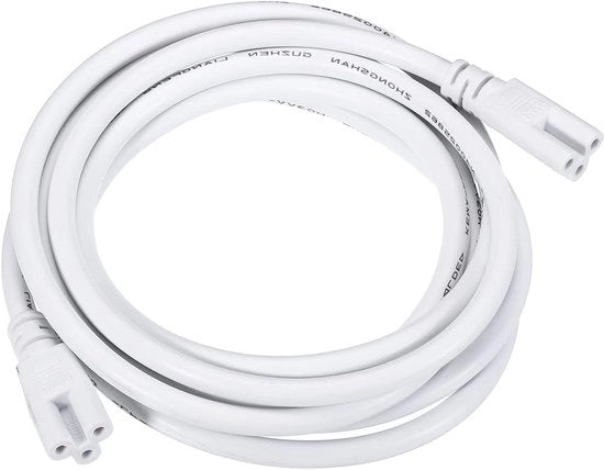 Cavo di allaccio LED per illuminazione T5 T8 - 200 cm - Connessione femmina - 1 pezzo - Facile da installare