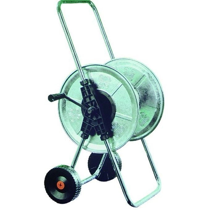 Argati 77322-10 Babycar Carrello Avvolgitubo 50 m 1-2'' Acciaio Zincato Assemblaggio Senza Utensili colore Nero