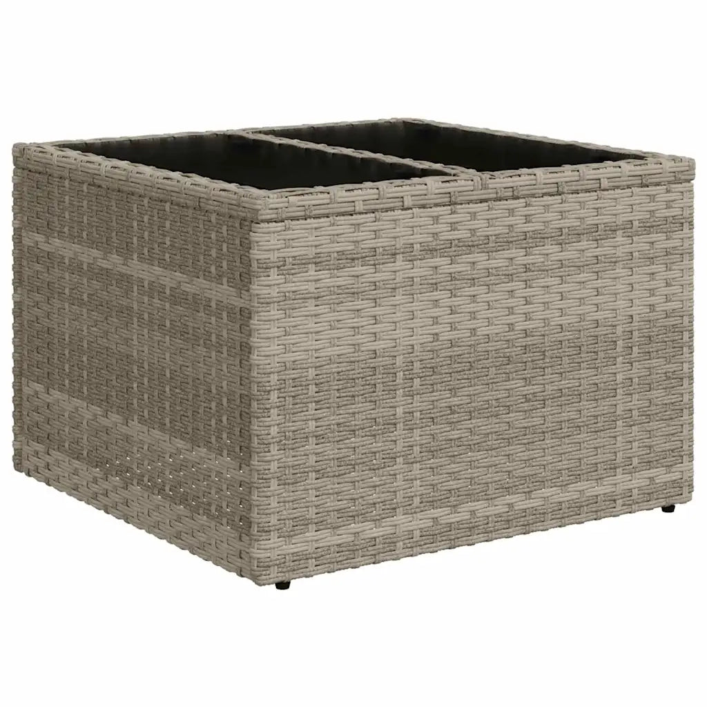 Set Divano da Giardino Grigio chiaro 55 x 55 x 37 cm polyrattan 3345912