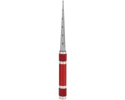 Misuratore di tubi con alta precisione - Misuratore a tompone - In acciaio inossidabile - Misura 1-6,5/3-15/15-30/30-45 mm - Precisione 0,1 mm - Strumento manuale - Attrezzo di misurazione