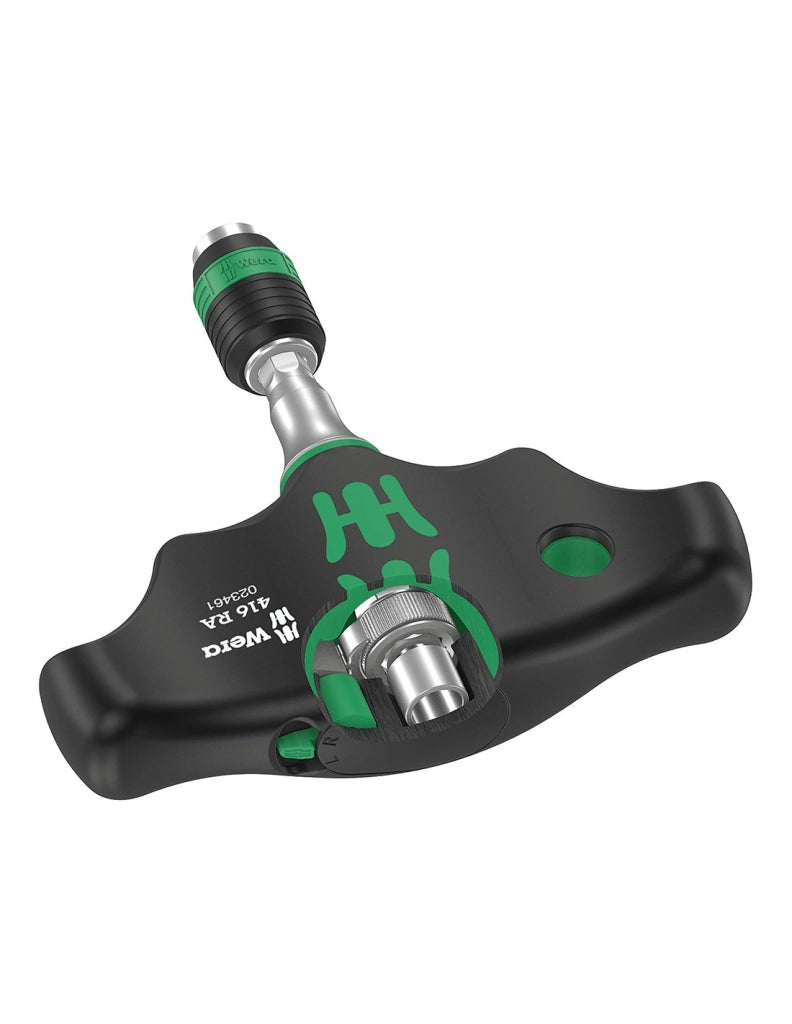 Porta-inserti funzione cricchetto e cambio rapido WERA 416 RA Quergriff Rapidaptor