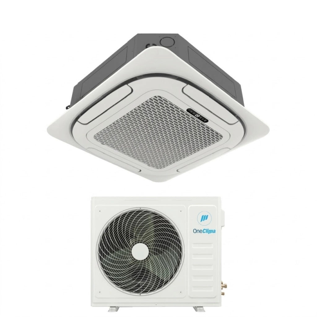 Condizionatore a Cassetta 4 Vie 36000 Btu AIR-36 CST-T Trifase R-32 Wi-Fi Optional con Griglia e Telecomando