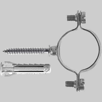 COLLARINO LEGGERO IN ACCIAIO ZINCATO E TASSELLO - Ø 10 - 1 confezioni - FISCHER
