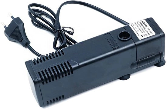 Filtro per Acquario - Capacità 600 LPH - Per Acquari fino a 80L - Filtrazione Effettiva - Ideale per Acqua Pulita - Modello Compact